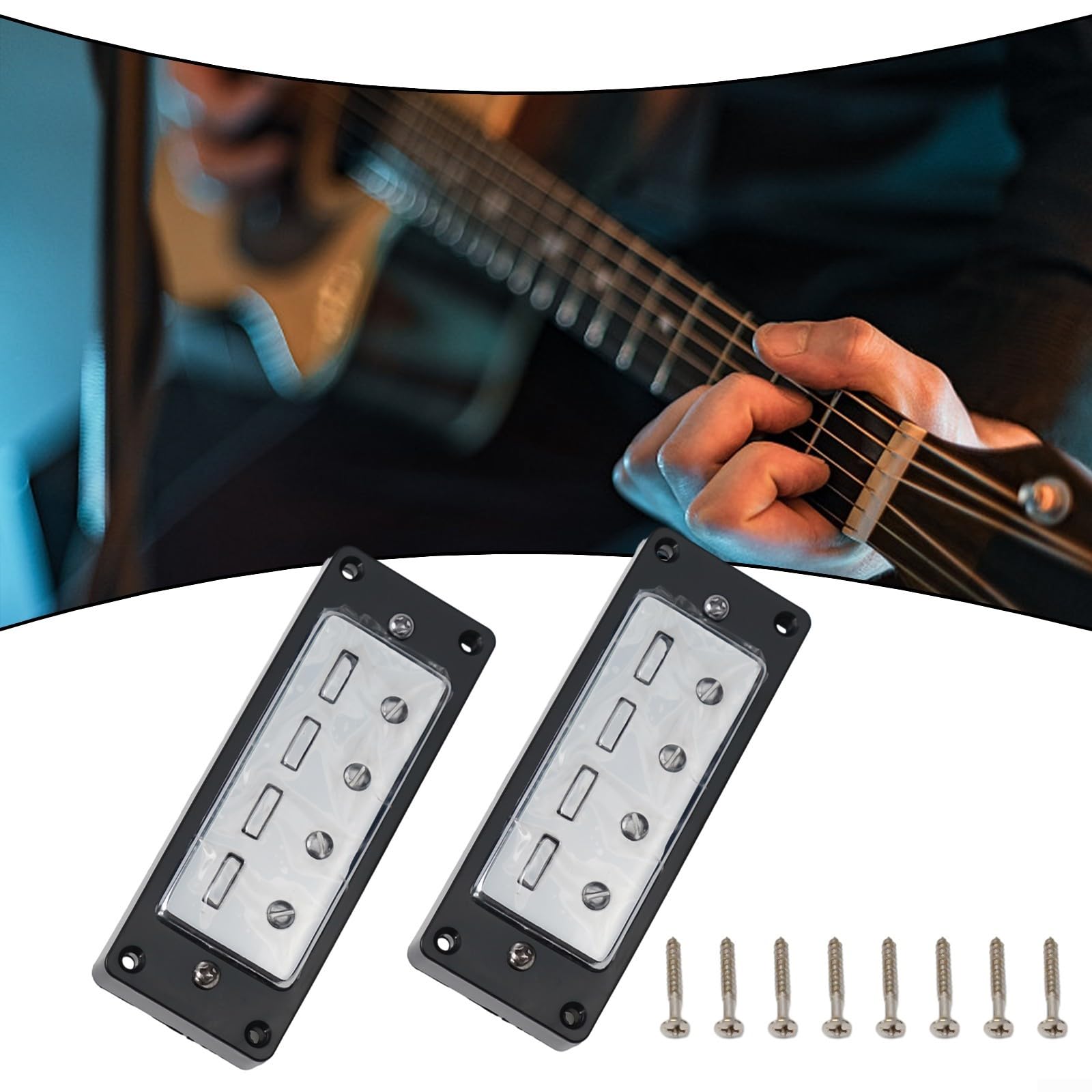 Bass Humbucker zestaw 2-częściowy szyja i mostek 10,9 K Ohm