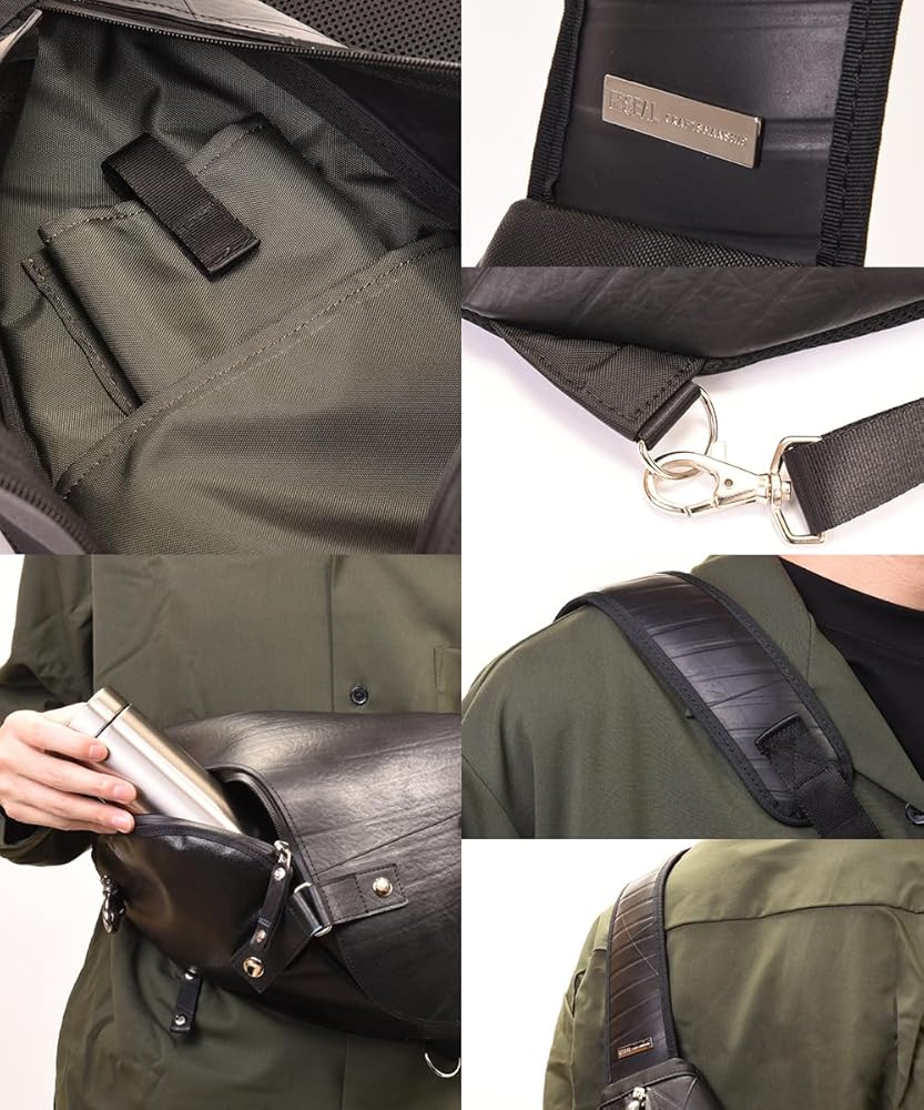 Amazon.co.jp: 森野帆布 x SEAL 防水 ワンショルダーバッグ