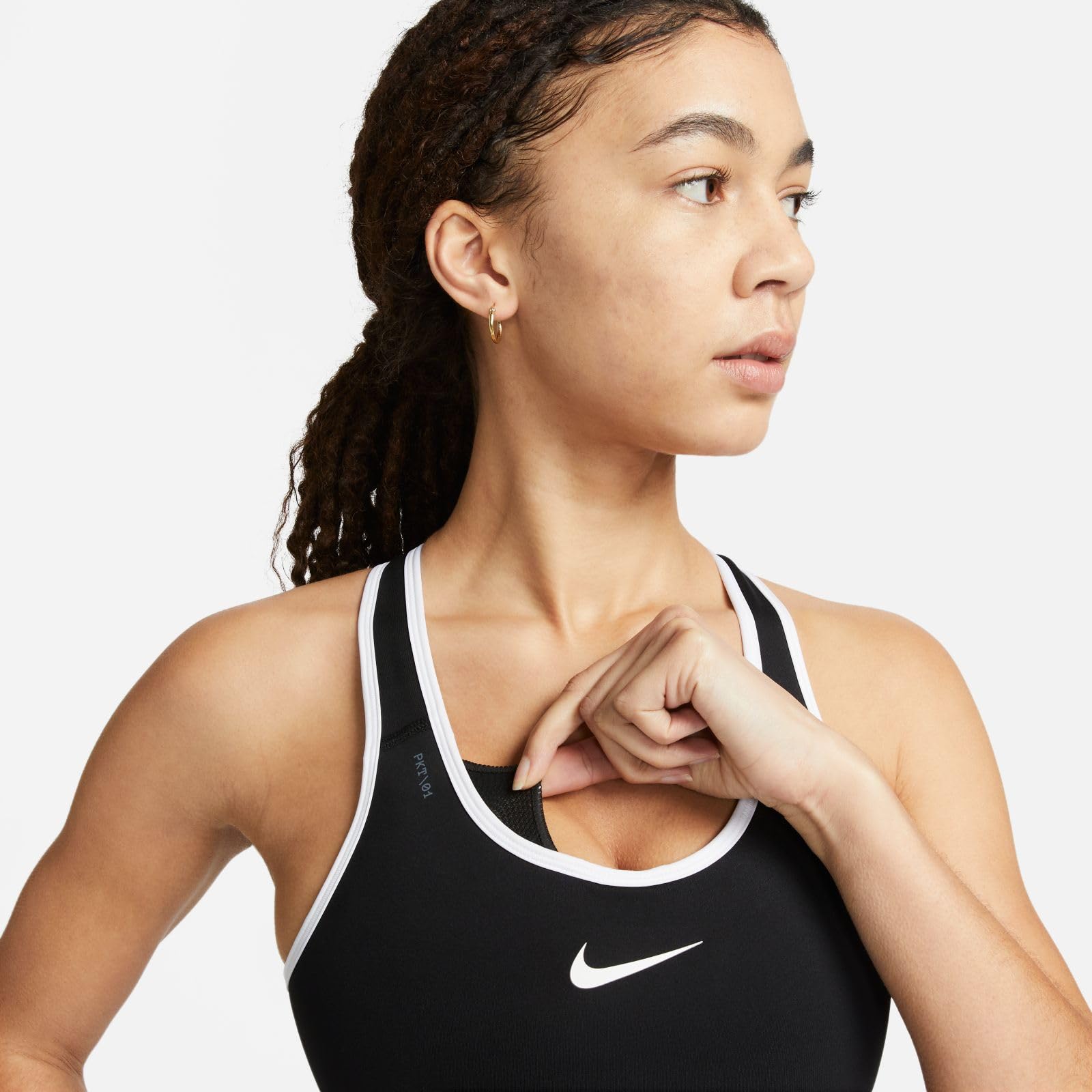 NIKE Biustonosz sportowy Women's W Nk Swsh On The Run Bra