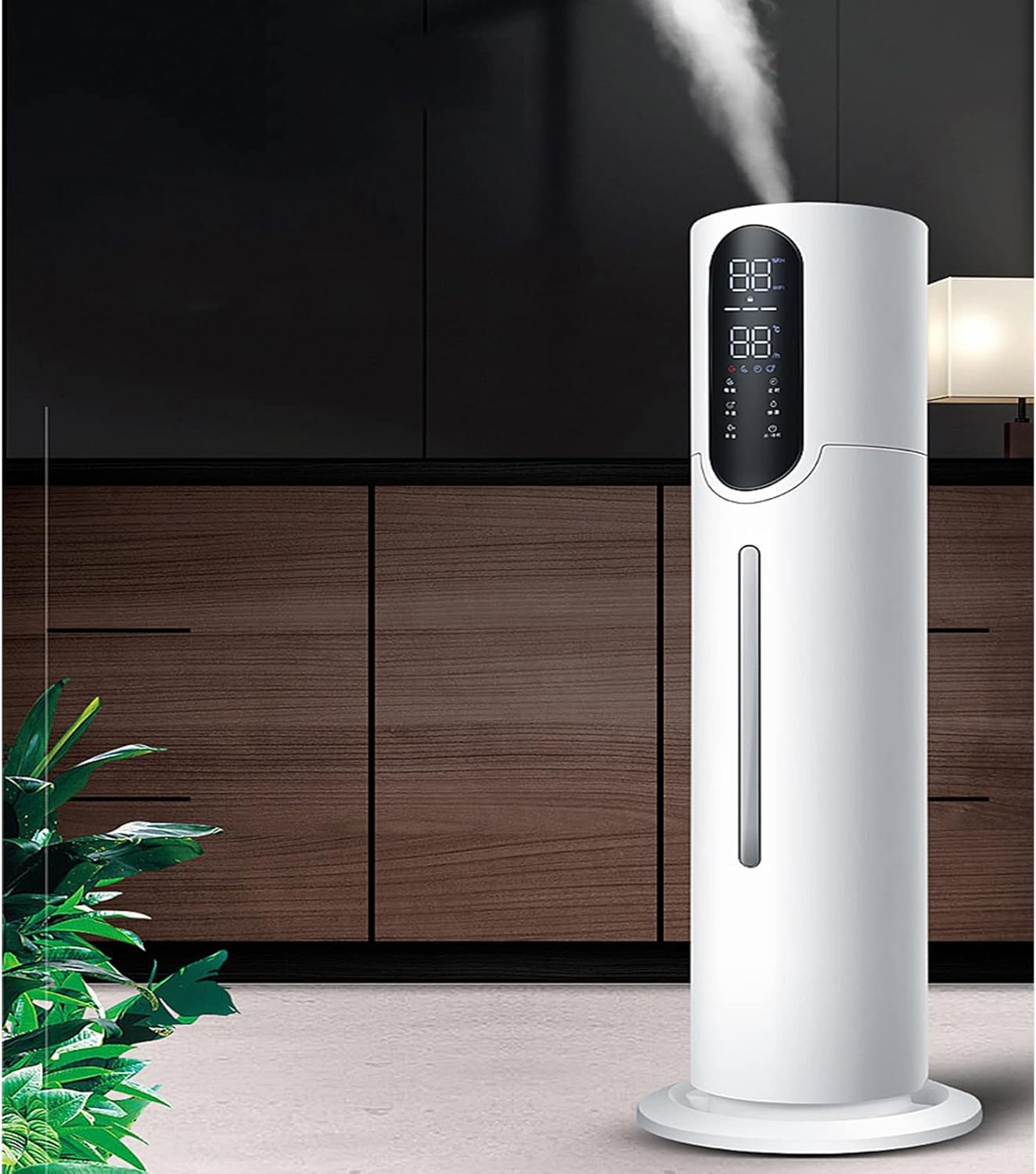 Humidifiers for Bedroom 7.5L Top-Fill Cool Humidifier for Baby Room Home Smart Control with Humidity for Plants Quiet Operation with Essential Oil Auto Mode Shut-Off