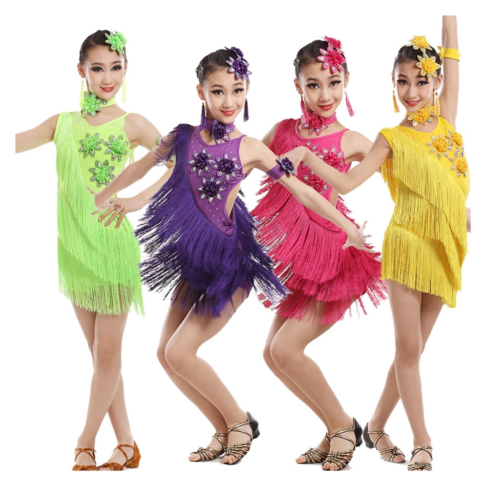 Disfraces de competición, vestidos de baile para niñas, gimnasia, fiesta, baile, escenario, ropa de baile