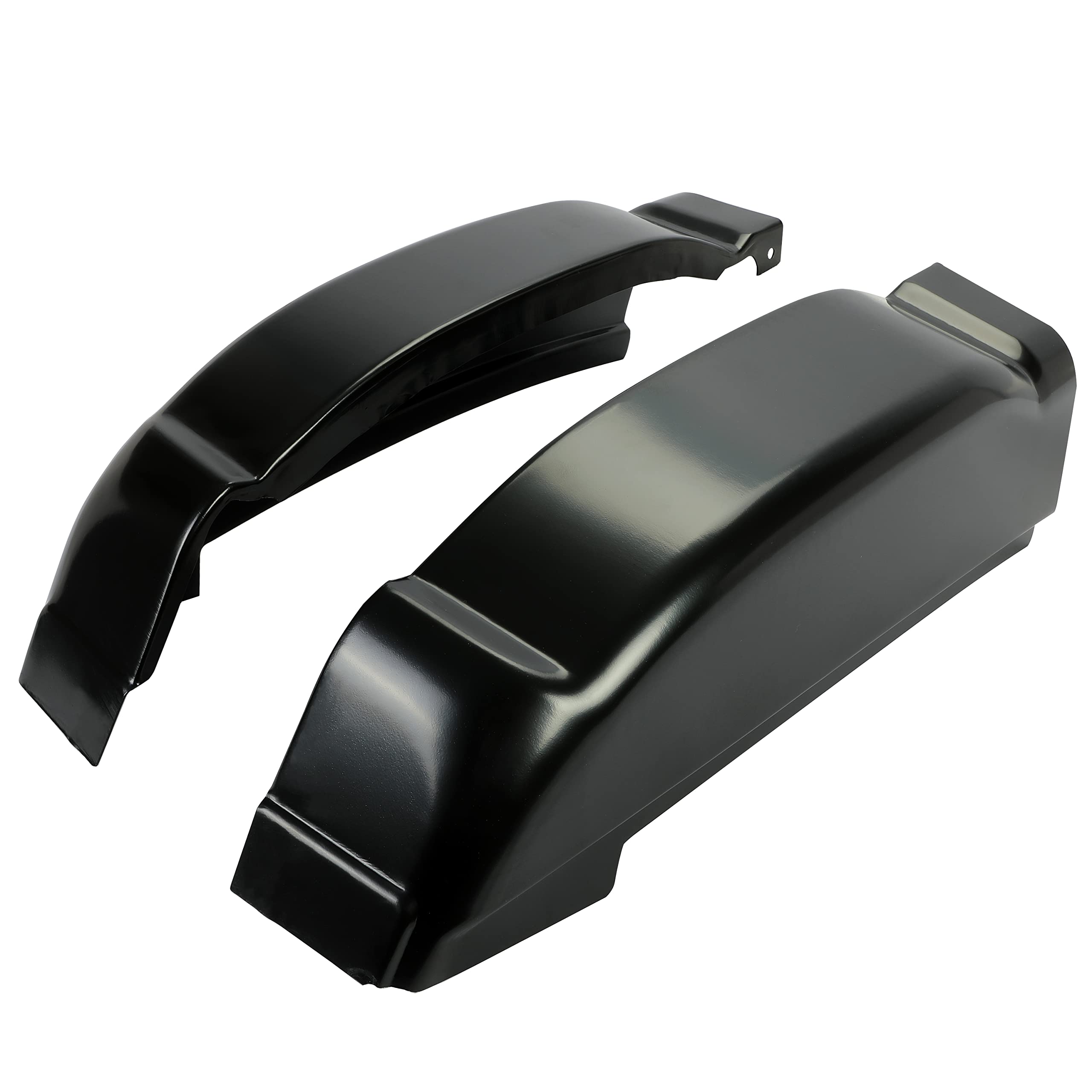 HECASA Cab Corner Pair Replacements Compatible with 1999-2007 Chevy Silverado GMC Sierra Pickup Suburban 4 Door Crew Cab Models