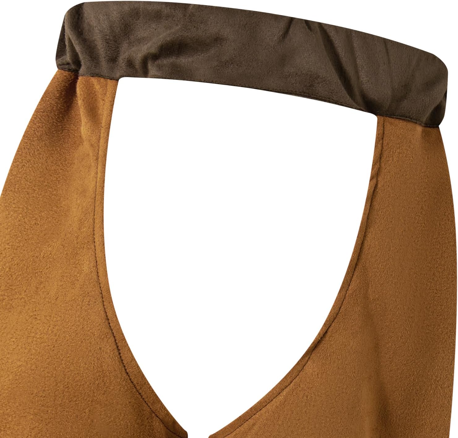 Kids Boys Cowboy Halloween Costume Dress Up Party Cosplay with Bandana Cowboy Hat - Image 5