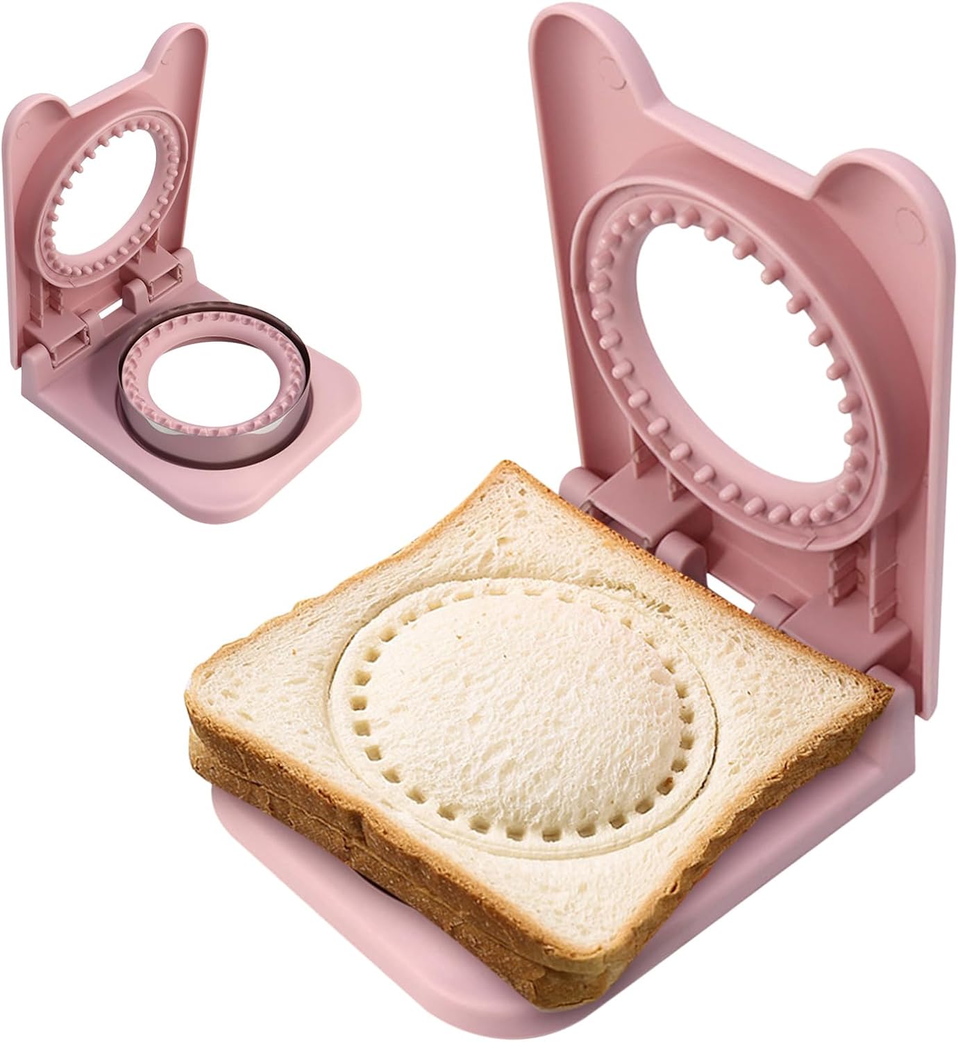 Jicemom Sandwich Cutter and Sealer Decruster Sandwich Crimpers for