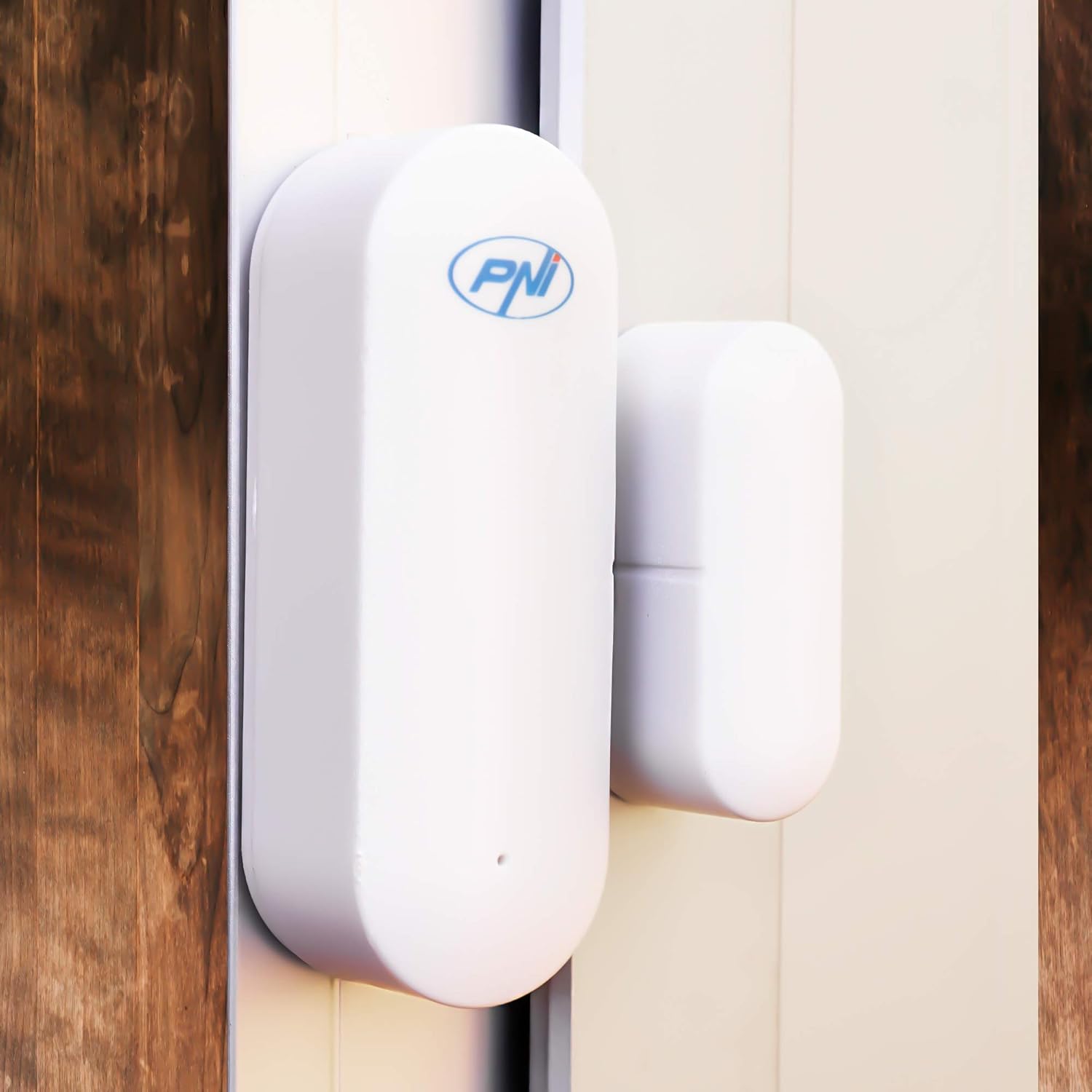 PNI Intelligent Magnetic Contact Safe House PG07 for Monitoring Doors and Windows Through The Internet, Compatible with Tuya Application, Stand Alone or associated PG600 Alarm System