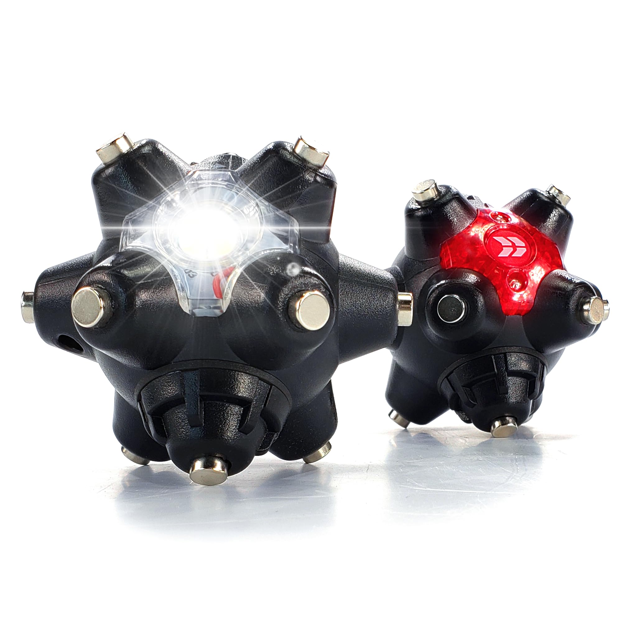 STKR Concepts Light Mine Professional 250 Lumens- Hands Free LED Flashlight, Red/White, (Model: 107)