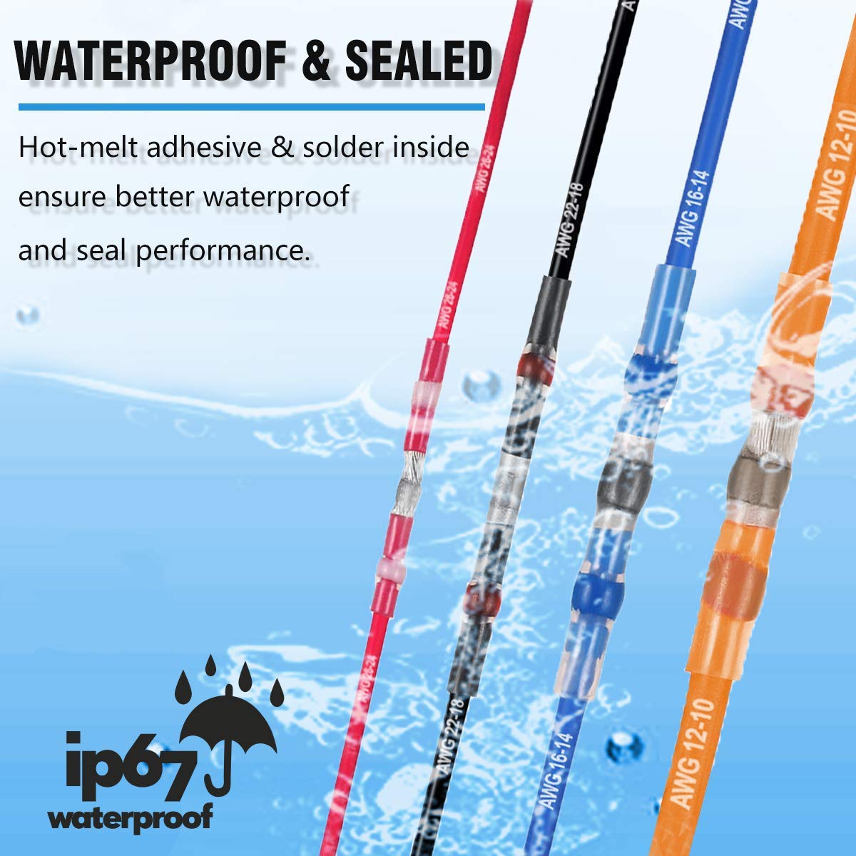 300 Connettori Per Saldatura Termorestringenti - Impermeabili Per Auto E Barche - Foto 4