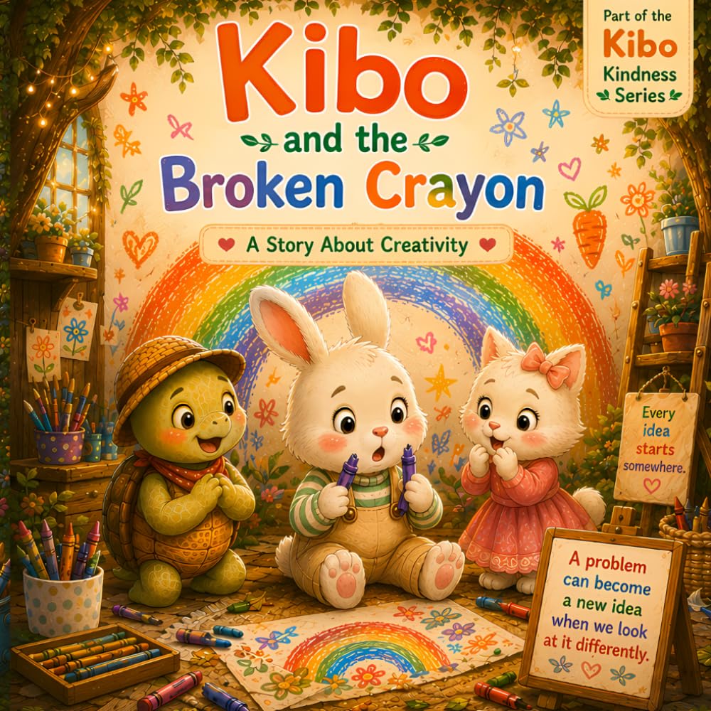 Kibo and The Broken Crayon: A Story About Creativity
