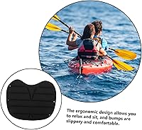 Vista 6 de Cojín ergonómico para asiento de kayak, cómodo acolchado para kayak, canoa, pesca, Bo