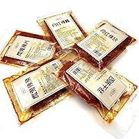 Vista 7 de Spicy Strip Pequeño Gluten Tiras Picantes Latiao Snack Food – Chino Especial Clásico Hecho a Mano Picante Gluten Latiao Delicioso Snacking, Mejor