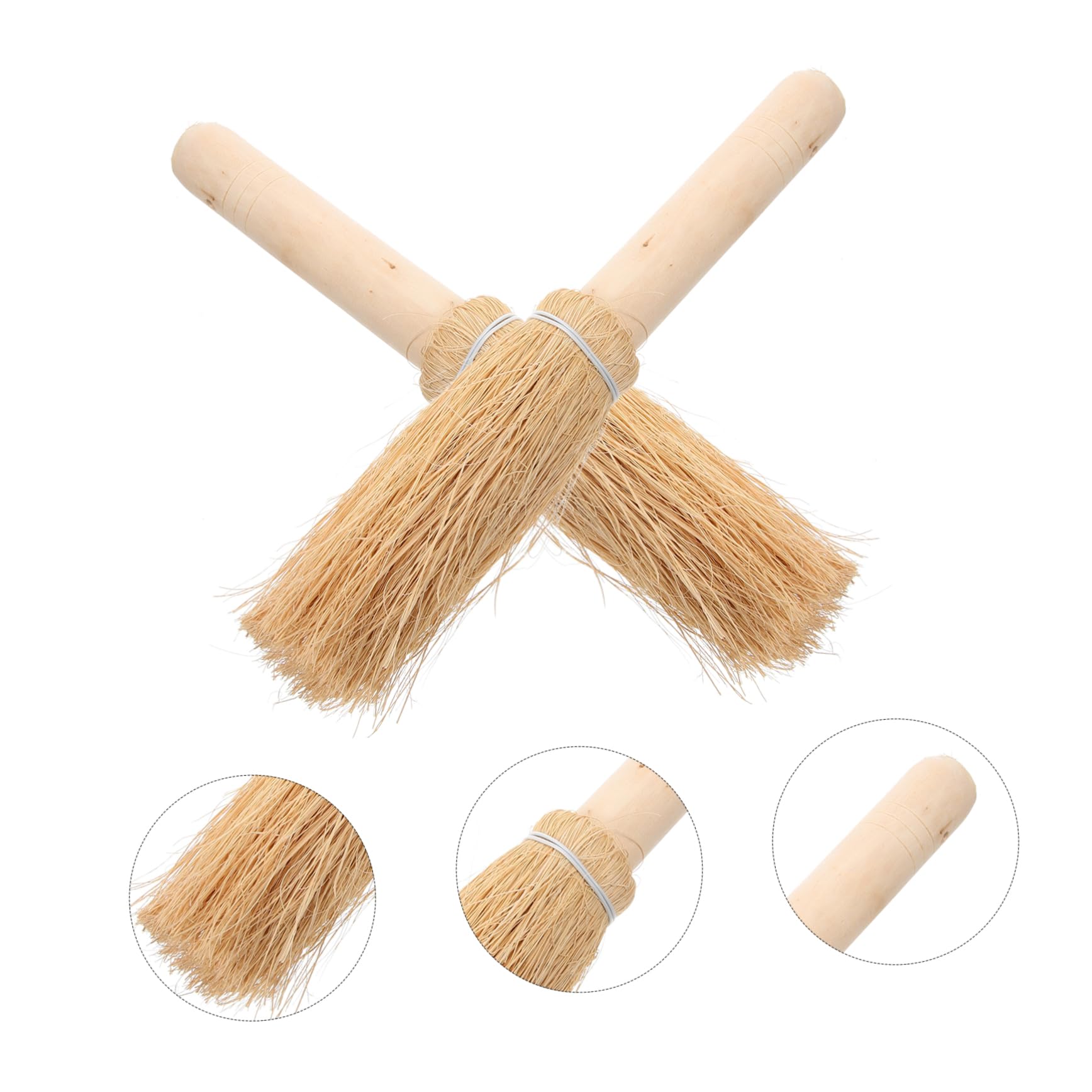 BESTYASH Limpieza De Platos Y Sartenes De Natural Antideslizante Respetuoso Recubrimiento para Cocina Y Utensilios De Cocina 2 Piezas X 4
