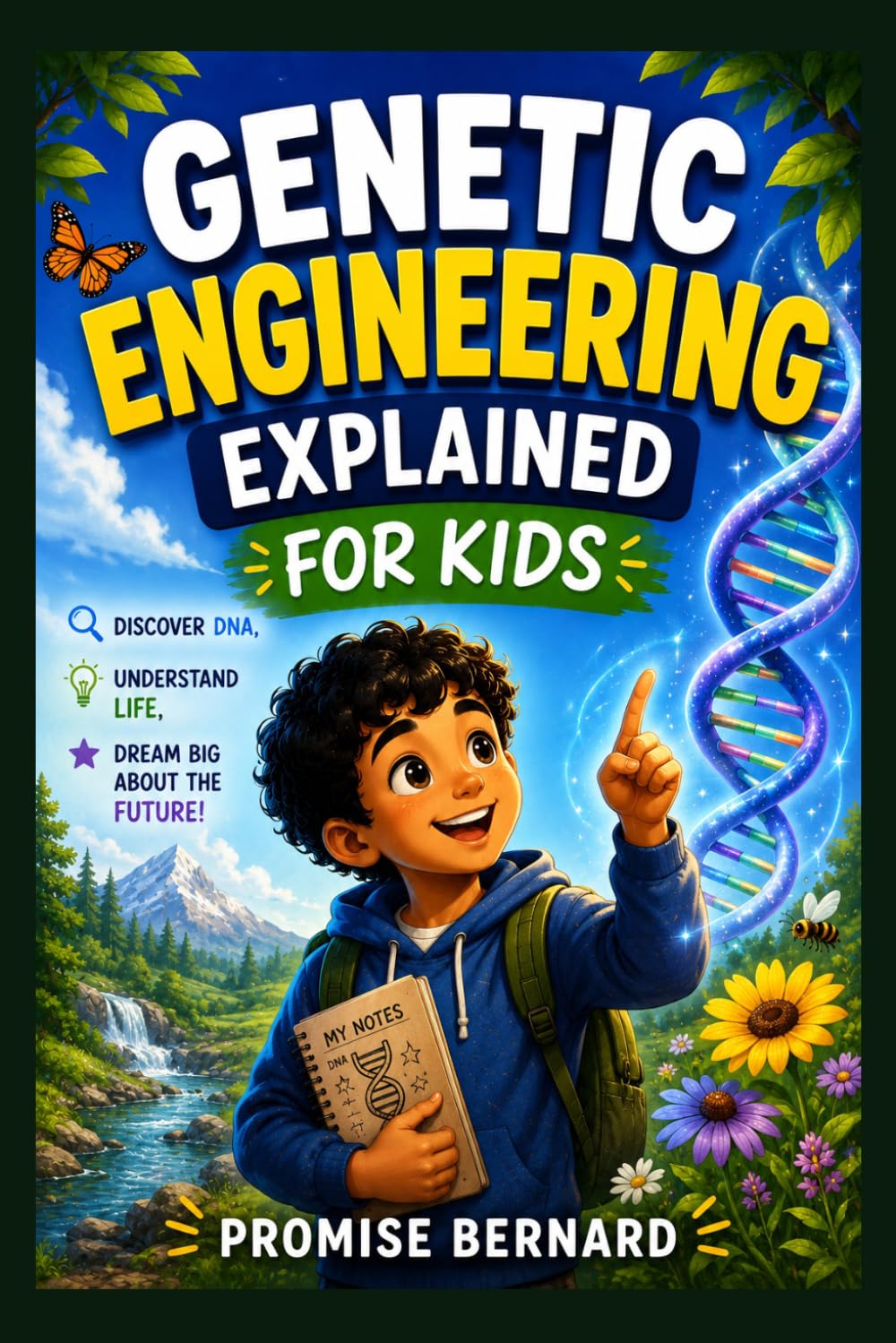 Genetic Engineering Explained for Kids: Discover DNA, Understand Life Dream Big about the future.