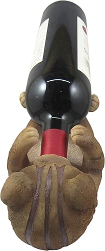 Miniatura 5 de DWK Soporte para botellas de vino para gatos | Decoración de encimera de cocina | Soportes de vino | Vineras para Poner Botellas en Casa |