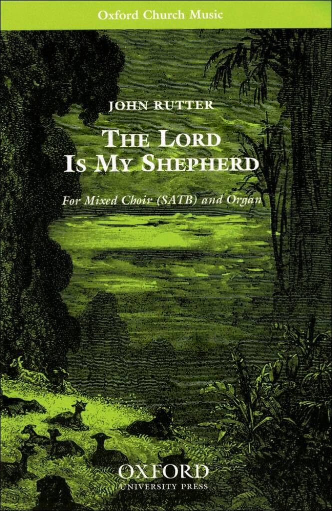 The Lord is my shepherd: Vocal score