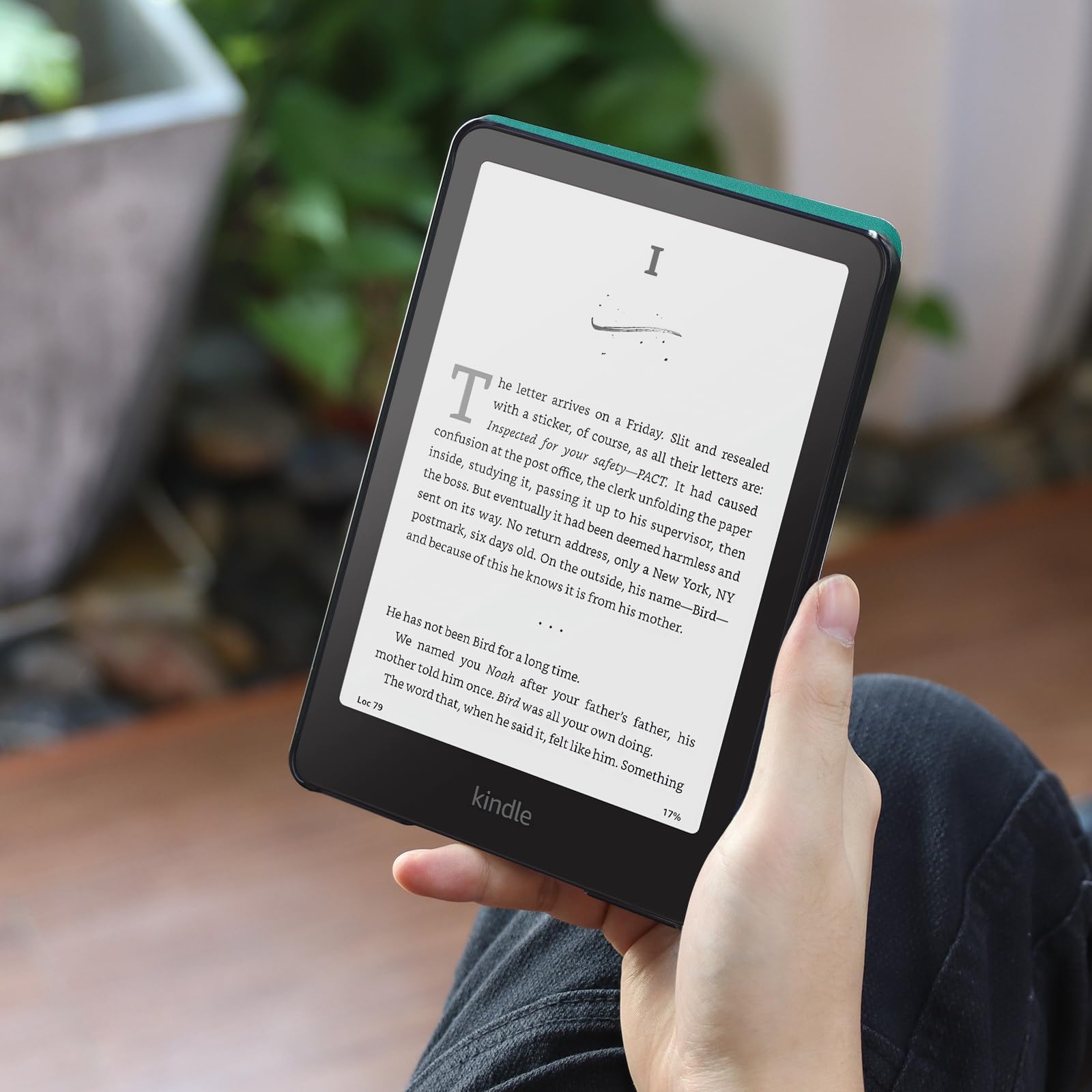 CoBak Etui magnetyczne do 7" Kindle Paperwhite 12. generacji 2024 i Kindle Colorsoft - Kompatybilne z iPhone MagSafe, do ładowarek bezprzewodowych Samsung/Belkin/Anker, automatyczne włączanie