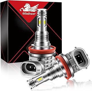 WinPower H8 Angel Eyes LED Headlight Bulbs 6000K White, E92 360-Degree Halo Ring Light Marker Error Free Compatible with E91 E92 E93 E60 E61 E63 E64 E70 E71 E82 E89 1 3 5 Series X5 X6