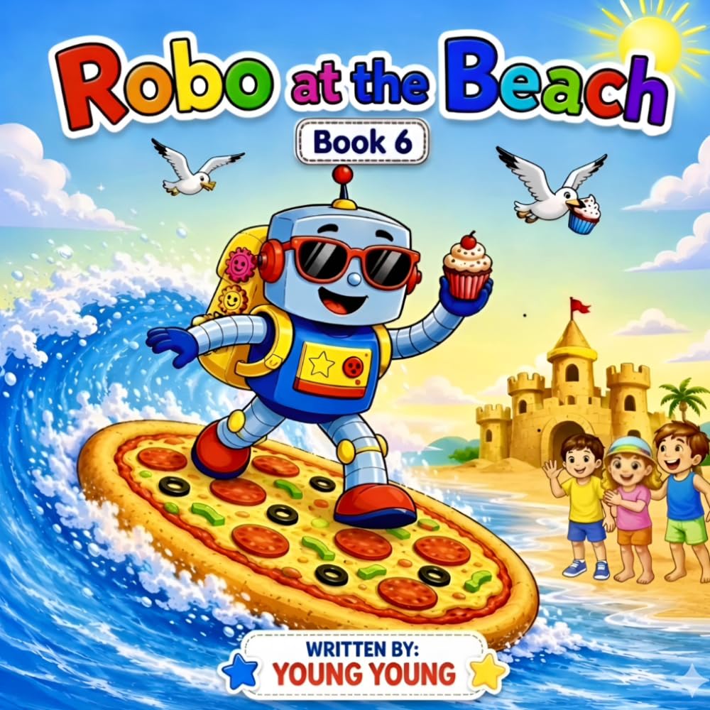Robo at the Beach: A Fun-Filled Adventure (Robo from the Future)