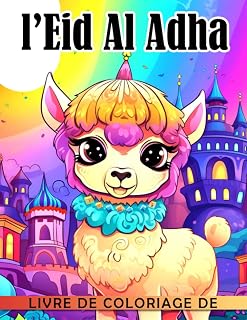 Livre de coloriage de l'Eid Al Adha: Livre de coloriage islamique avec de belles illust (French Edition)