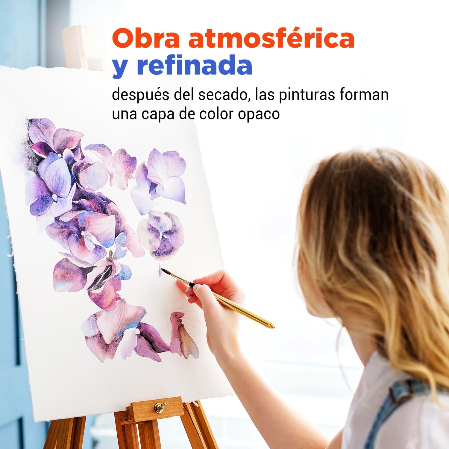 Acuarelas Profesionales – 35 x Pastillas Set Acuarelas Сlásico | Kit Acuarela Portatil en Caja Metalica | Pack Pintura Acuarela | Watercolor Set