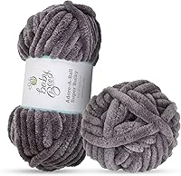 Vista 8 de Baby Bee - Hilo súper voluminoso para ganchillo y tejer, madeja de hilo suave, 38 yardas de hilo 100% poliéster para tejer a ganchillo mantas