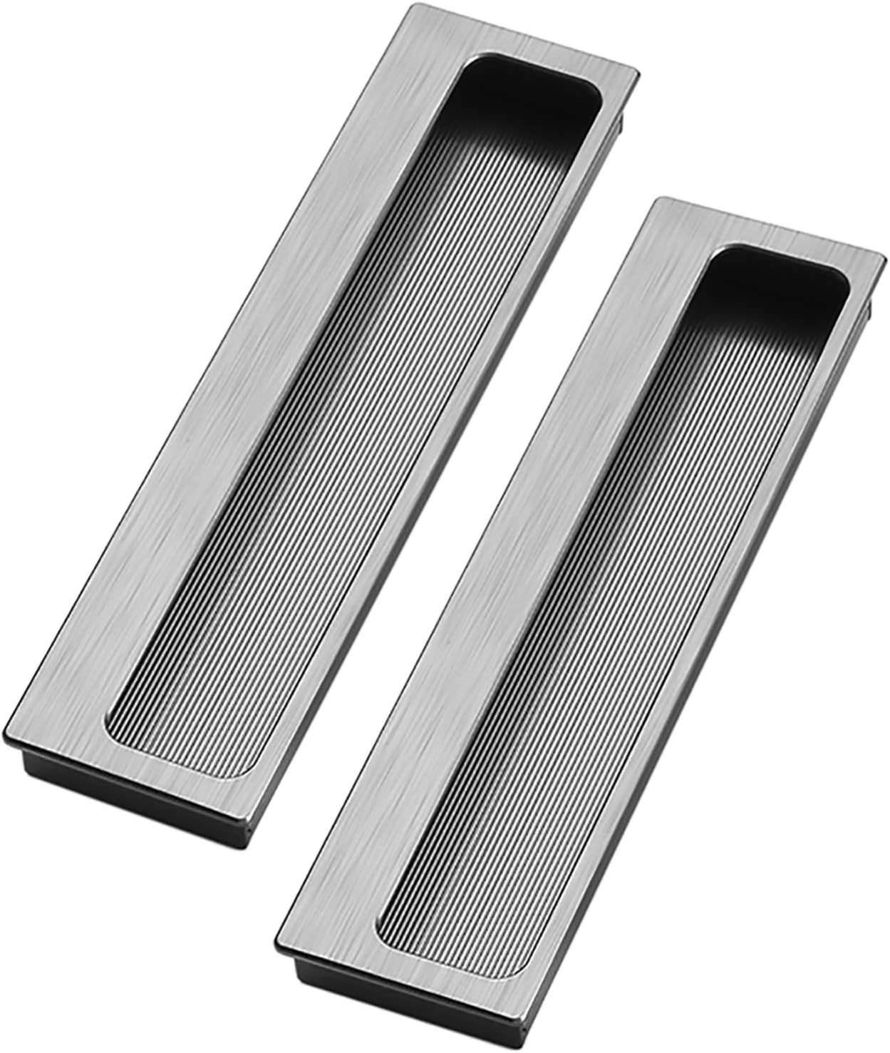 Maniglie Nascoste Per Cassetti - 8 Pezzi, Alluminio Grigio Cashmere, 120 Mm - Foto 4