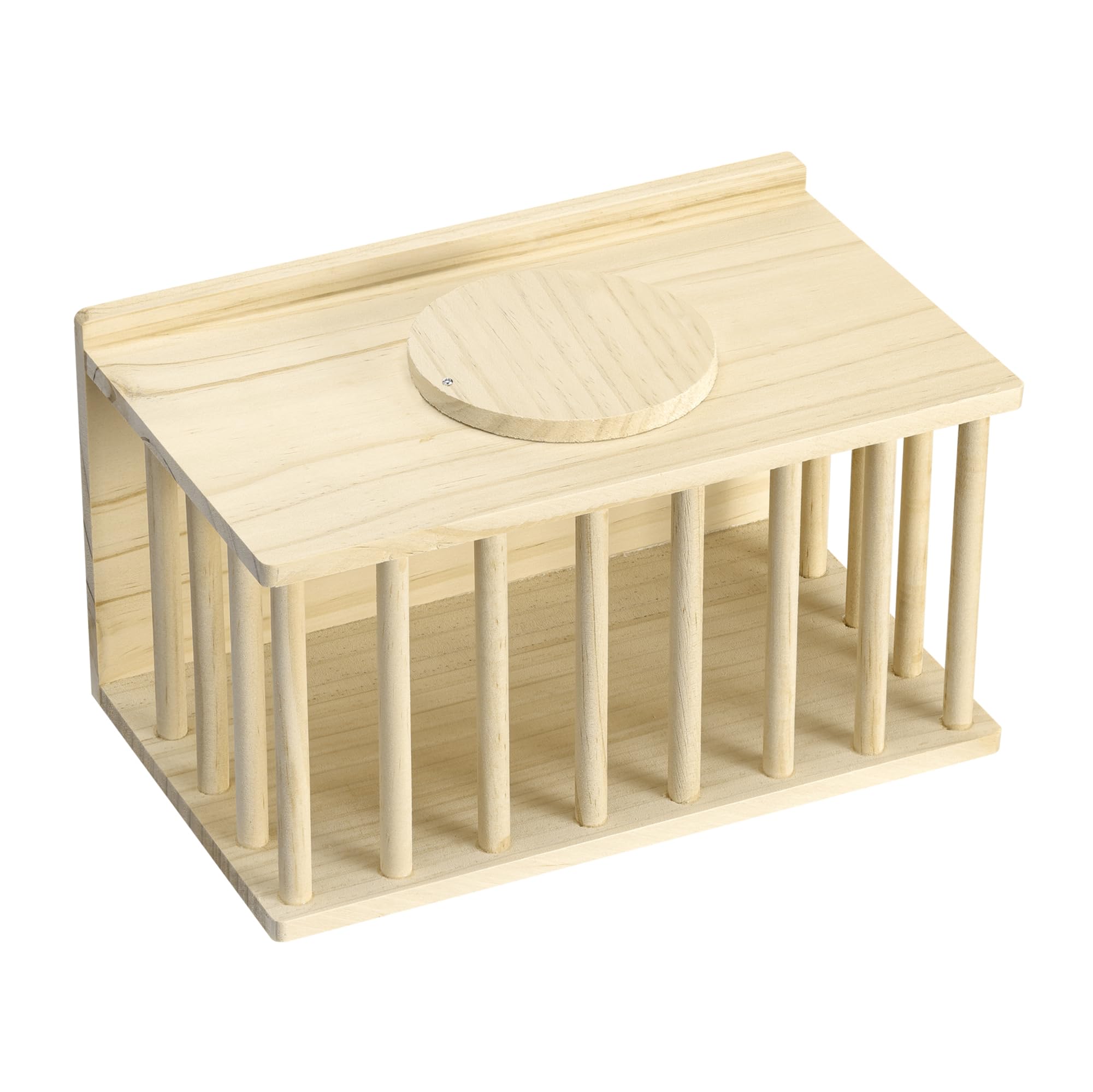 Navaris Mangeoire Foin Lapin en Bois 25 x 15 x 15 cm pour Petit Animal