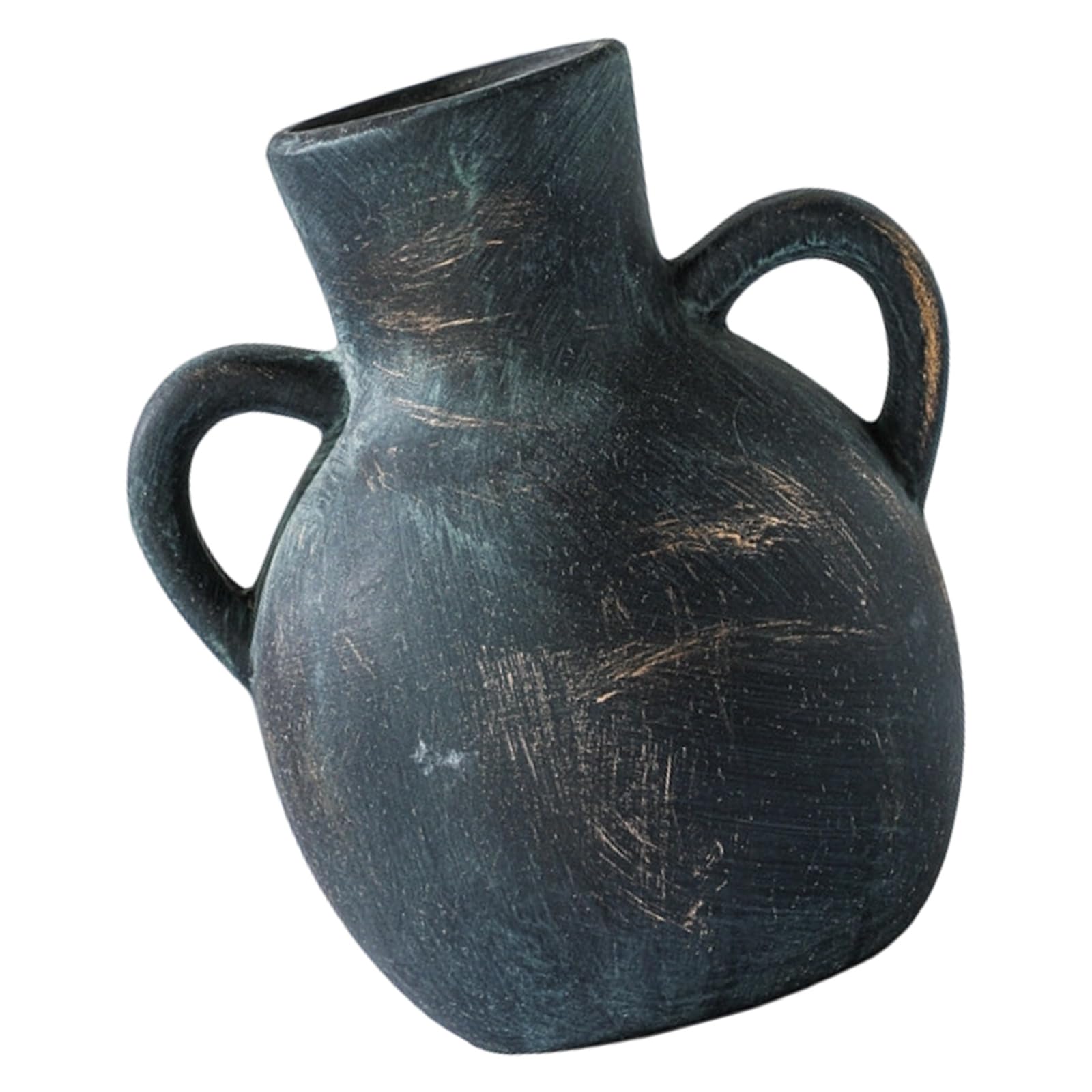Farmhouse Pottery Vase with Handles, Table Centerpiece Decor, Perfect Housewarming Farmhouses Vase