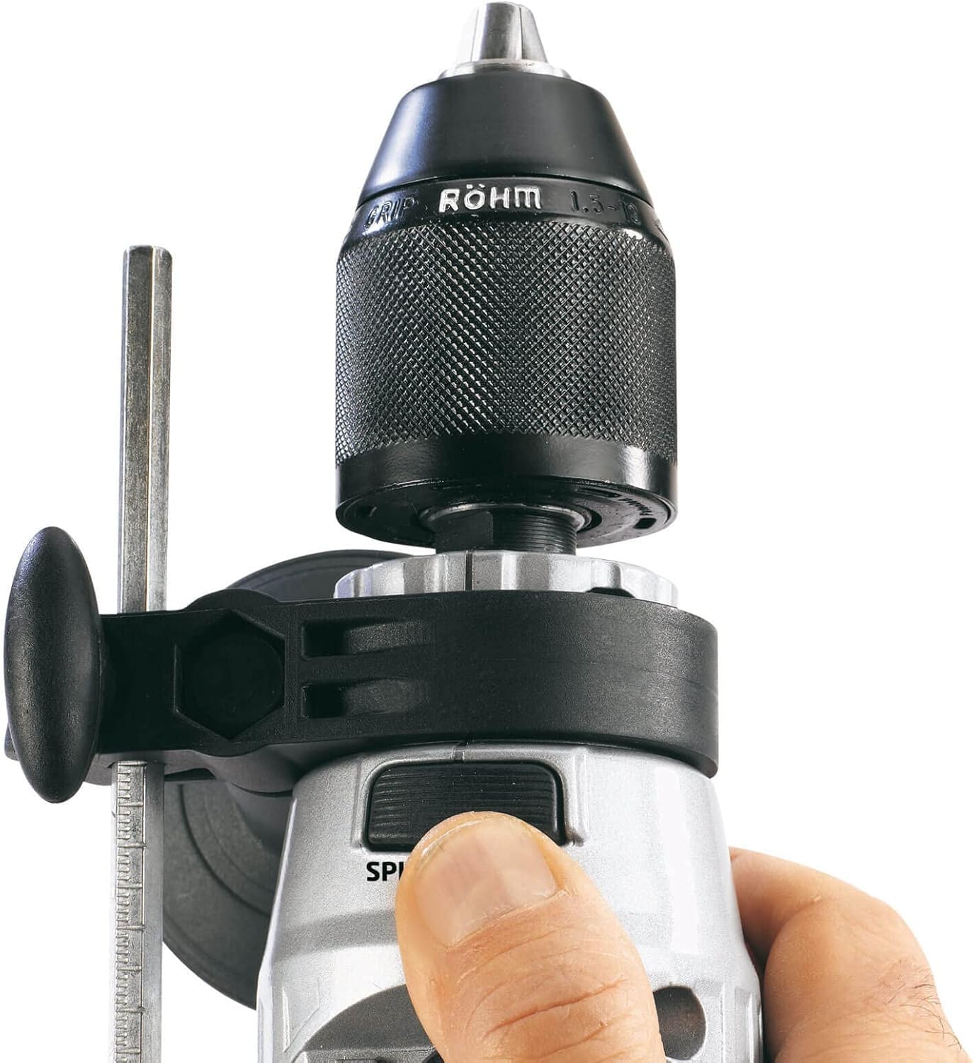Einhell Taladro de percusión RT-ID 65/1 (650 W, 0-3000 rpm, frecuencia de impacto 0-48000 cps/min, capacidad de perforación madera 25mm / hormigón 13mm / acero 10 mm, portabrocas 13 mm gama alta)
