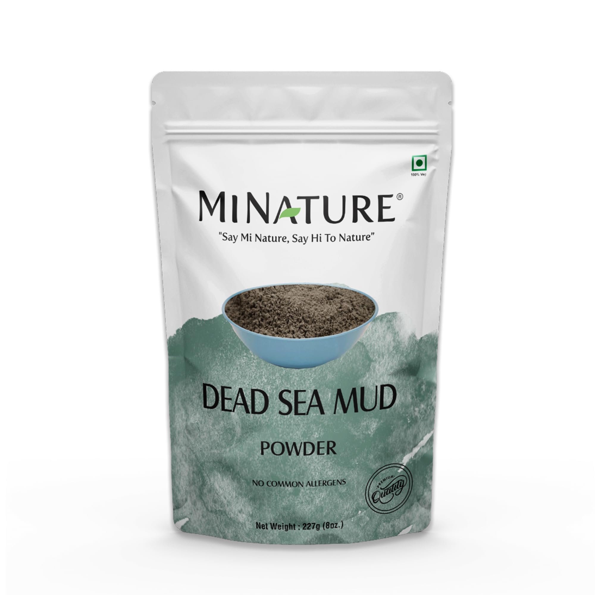 minature Dead Sea Mud Powder | 227g(8 oz)(0.5 lb) | 100% Pure Natural Mineral Rich Cleansing & Detox Mask| For Face, Body & Spa Care