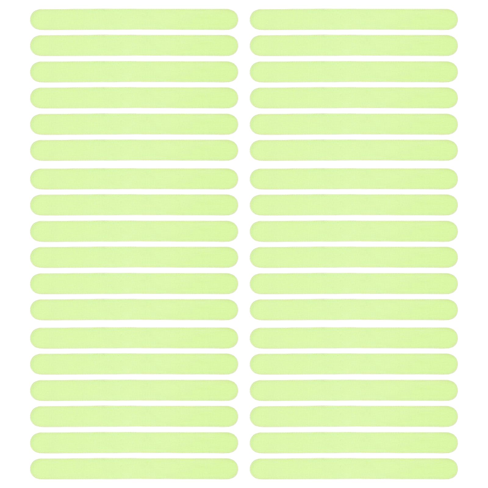ApexPine 24 Pcs Glow-in-Dark Anti-Slip Strips for Stair Steps