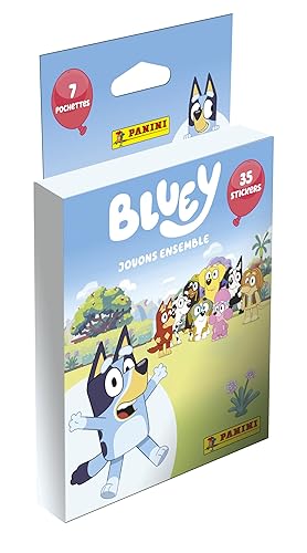 Panini BLUEY 2 – Juego Blister 7 Bolsas, Azul