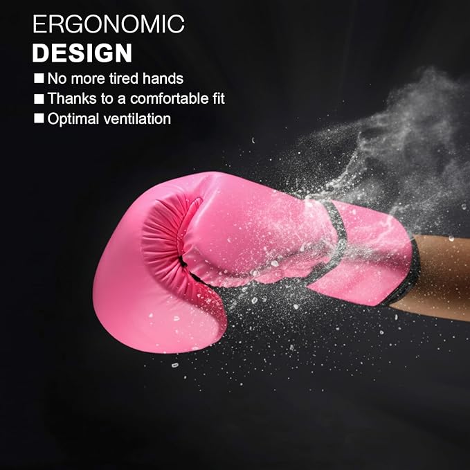 Guantes de Boxeo Entrenamiento Cuero con Protector de Muñeca miniatura 7