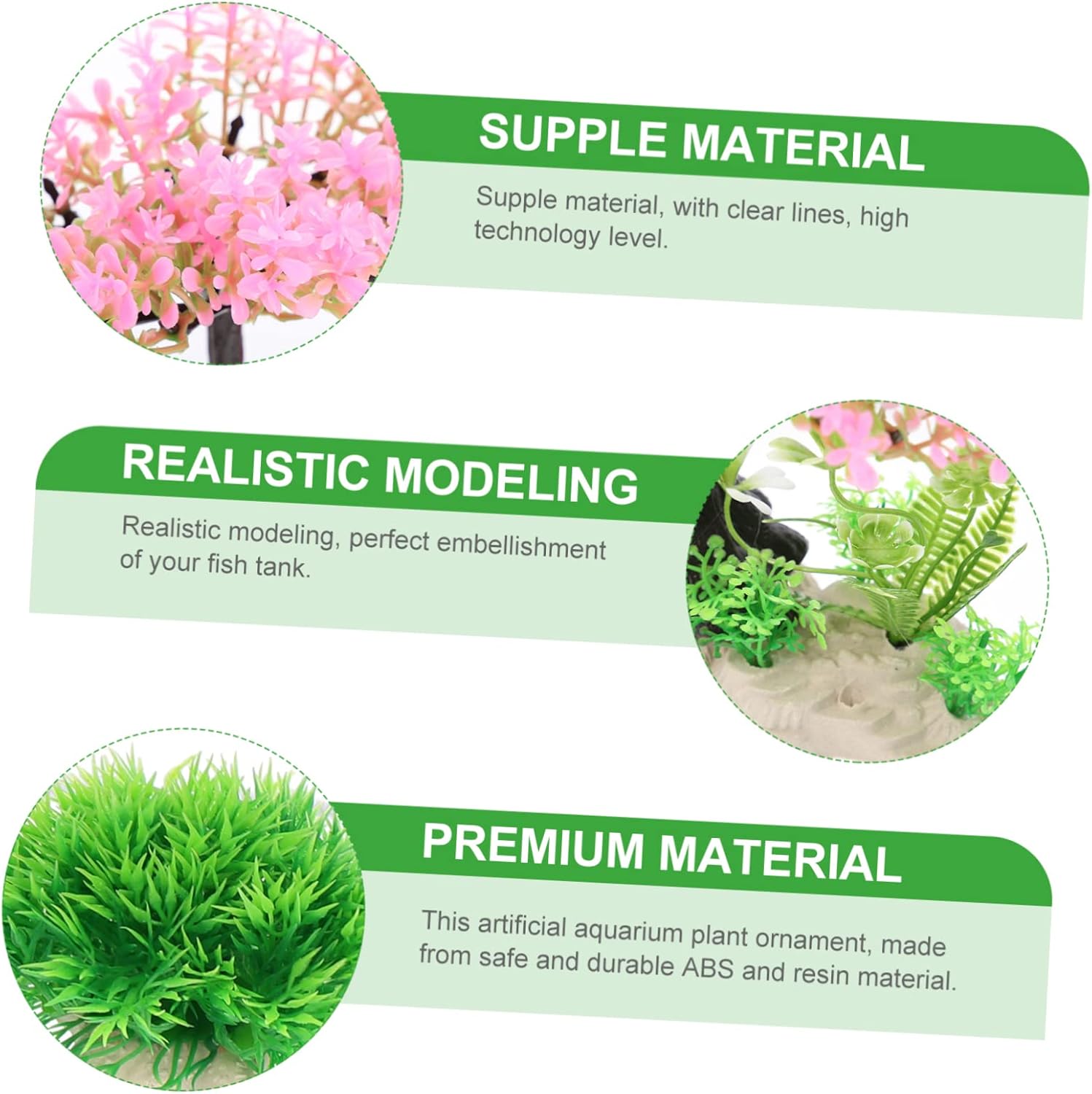 Aquarium Bonsai Tree 3 Sets Aquarium Decoration Aquarium Plants Fish Tank Landscape Decor Aquarium Tree Fish Tank Fake Artificial Aquarium Plants Plastic Plant