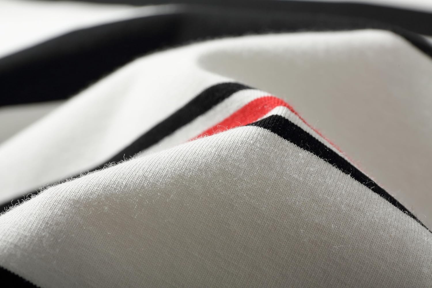 KLIEGOU Men's Fashion Loose Fit Crewneck Stripe T-Shirt - Image 7