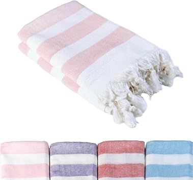 Pembe 2li - 90 x 180 cm -  nce & Transparan - Kad nlar i in  peksi Yumu ak Pe tamal - Bambu & Pamuk Kar m  - Dokuma  eritleri Solmaz ve Uzun  m rl  - Dekoratif Hediyelik Pe tamal