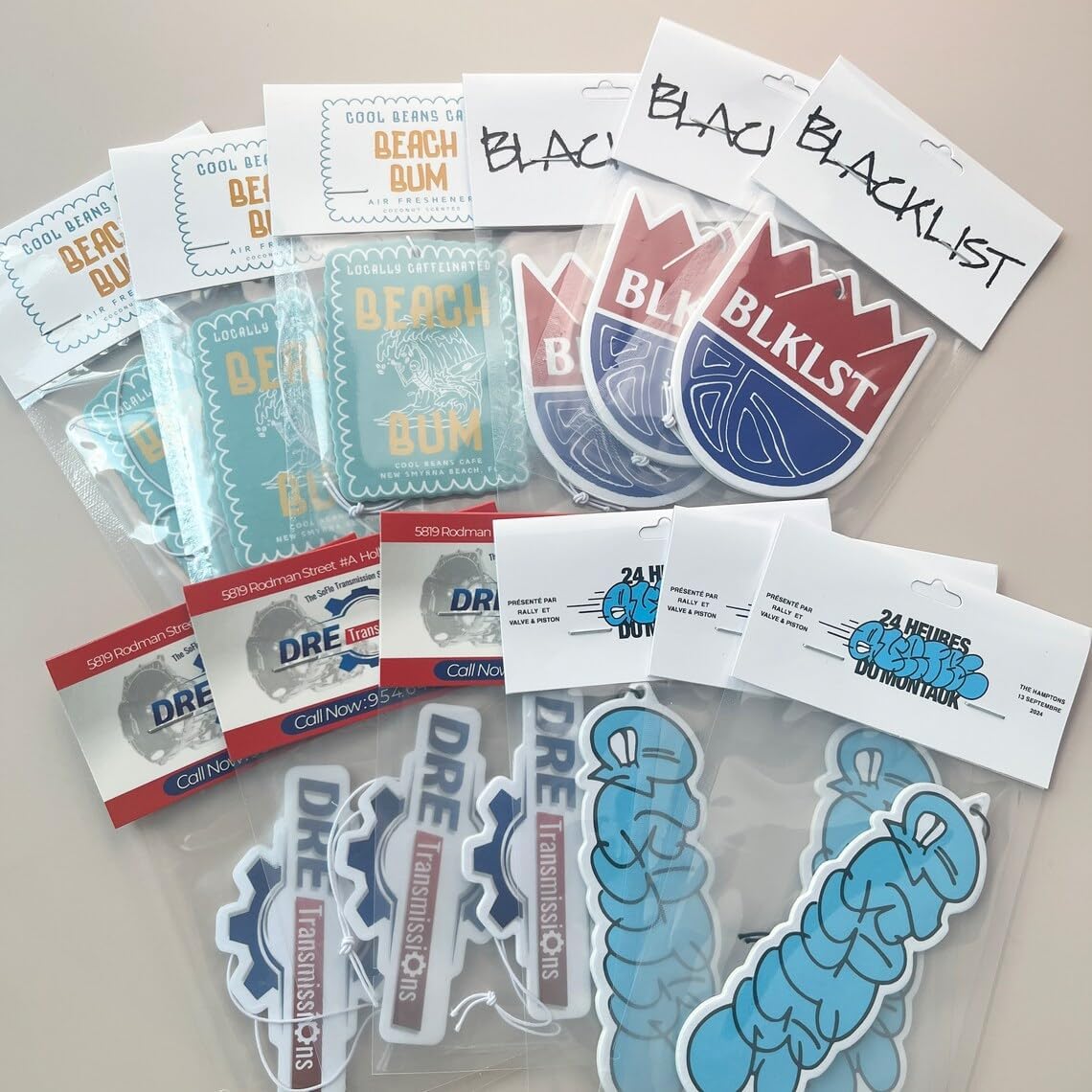 Custom Car Air Fresheners Picture Personalized Scents Air Freshener Car Deco Accessories Promotional Items with Business Logo/Text/Photo (Package: Header Card, 500pcs)