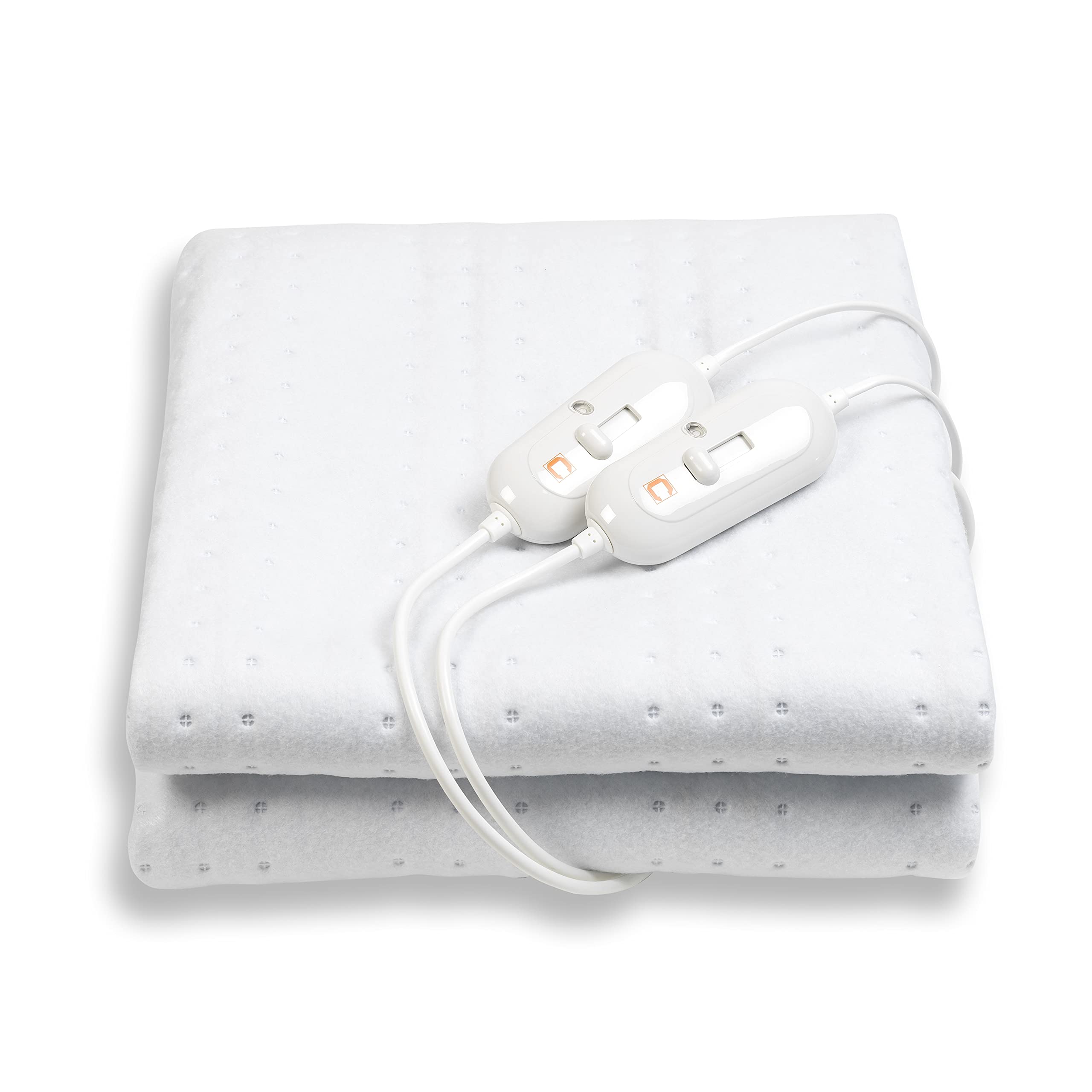 Cresta Care KTS102 Electric Blanket for 2 People, Machine Washable, Cosy Fleece, 160 x 140 cm