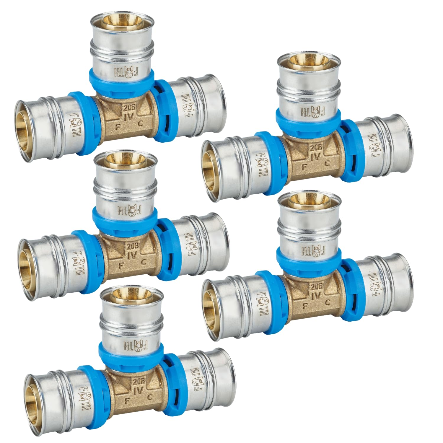 5x Conel CONNECT MV2 T-Stück 16 mm