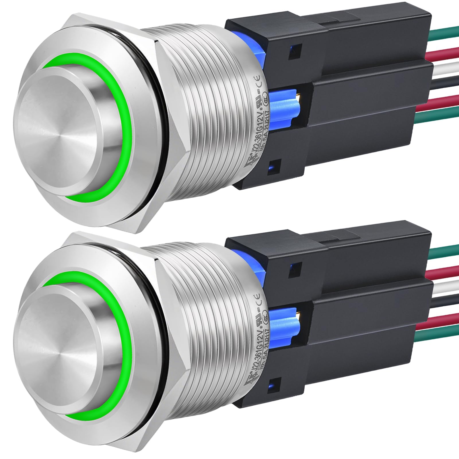 Snapklik.com : UL Listed 2PCS 22mm 7/8