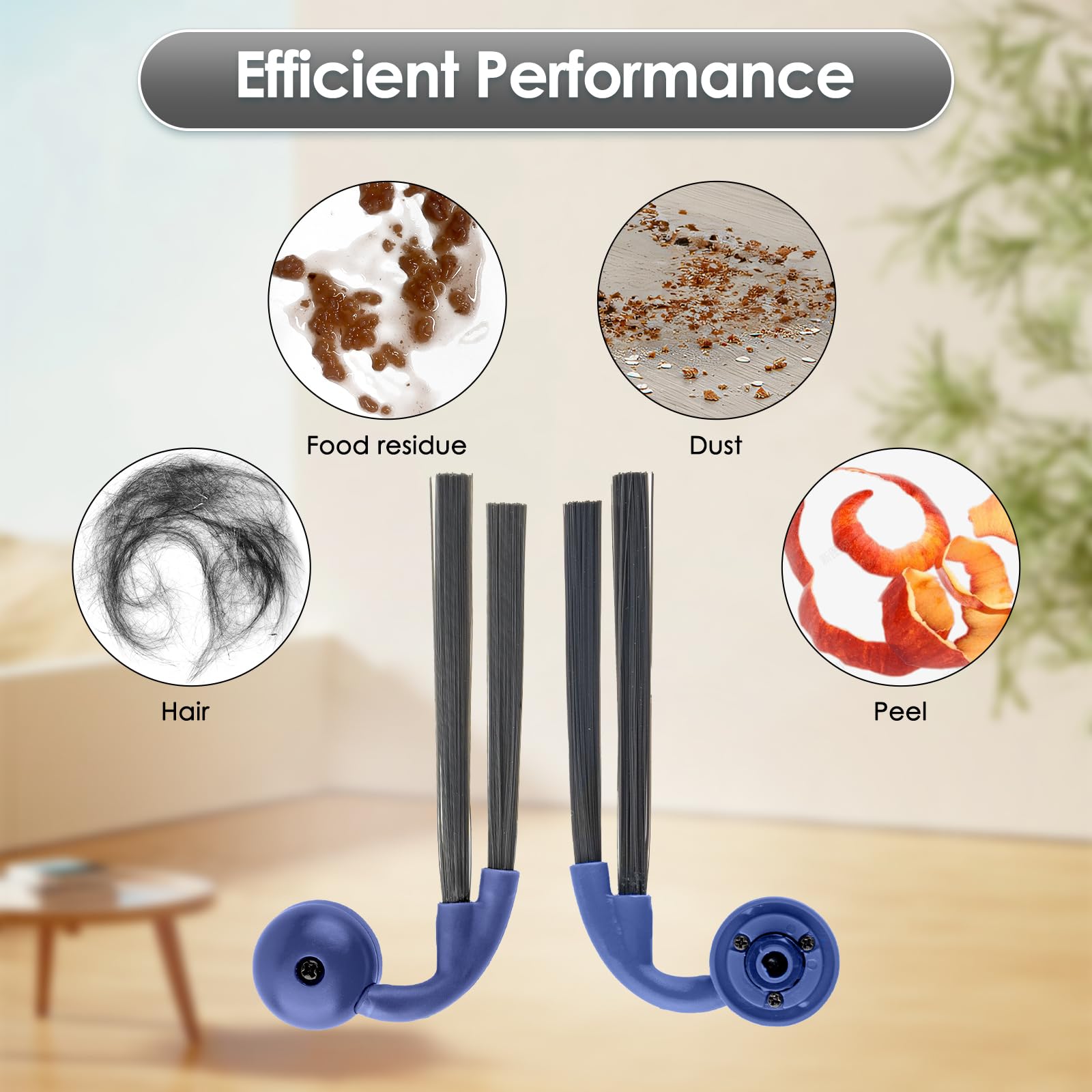 (20 Stück) X9 Pro Omni Ersatzteile für den ECOVACS DEEBOT X9 Pro Omni Saugroboter, 2 Bürstenrollen, 2 Wischrollen, 6 Seitenbürsten, 6 Staubbeutel, 4 HEPA-Filter, Zubehörset