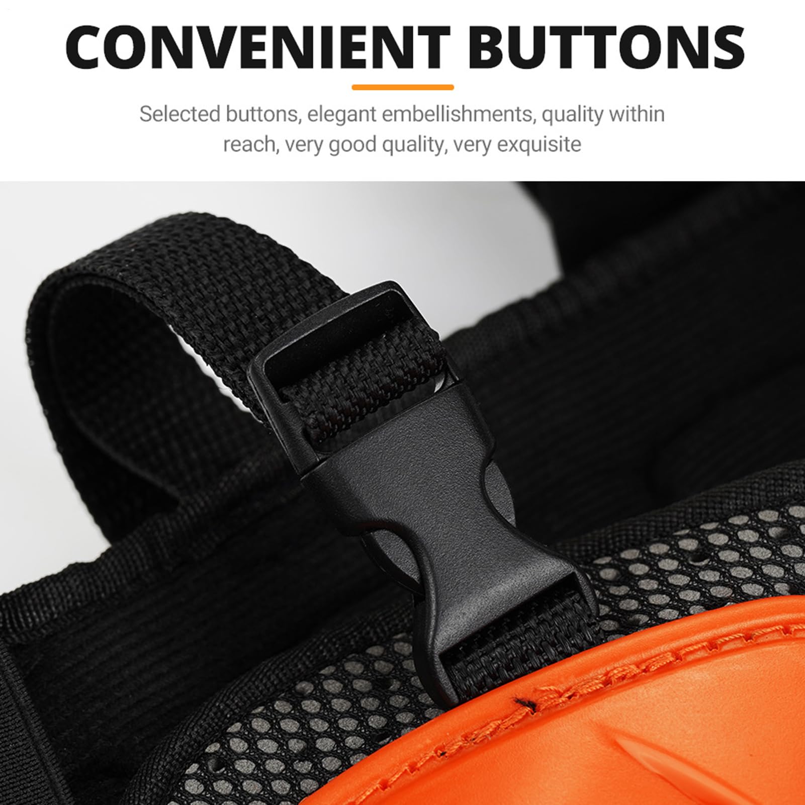 Équipement de motocross pour enfants – Protection de poitrine de moto, combinaison de protection avec genoux, coudes, bras, épaules