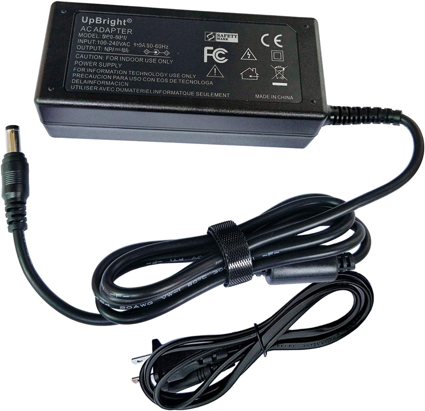 UpBright 24V AC/DC Adapter Compatible with IK Multimedia IP-ILOUD-MM-IN iLoud Micro 50W Ultra Compact Studio Monitor Speaker Power Supply