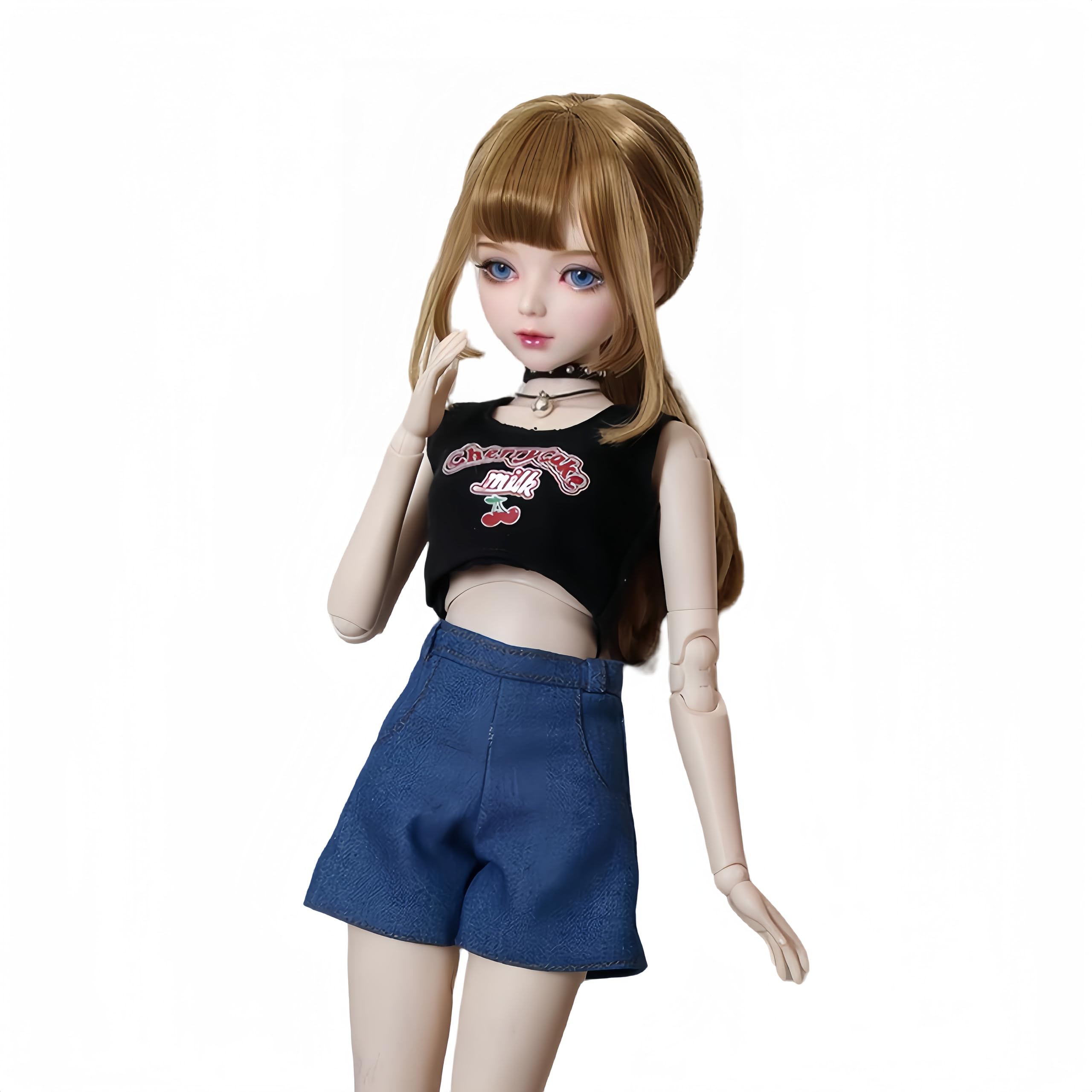 AMITD Bjd Doll Clothes Handmade Fashionable Clothing Suitable for 1/3 1/4 1/6 11.8 18 24 inch BJD SD Doll Gifts for Doll Lovers (F, 1/6)