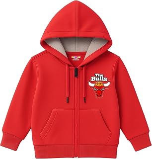 Kuchipoo Boys Zipper Hoodie with Front Pocket Price In India