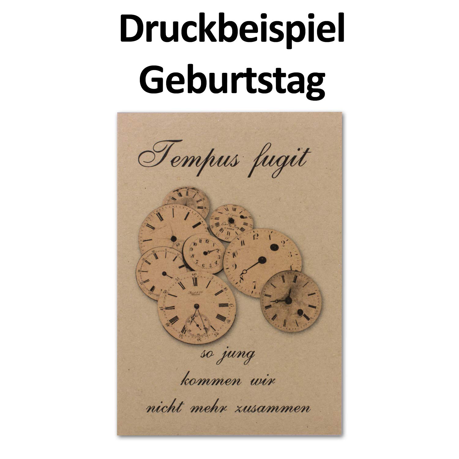 75x Vintage Kraftpapier Falt-Karten DIN A5-148 x 210 mm - sandbraun - Recycling - 350 g/m² blanko Bastel-Karten - UmWelt by GUSTAV NEUSER