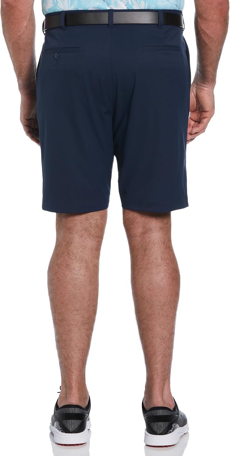 PGA Tour Mens 9" Flat Front Golf Shorts with Active Waistband (Size 30-44 Big & Tall) - Image 2