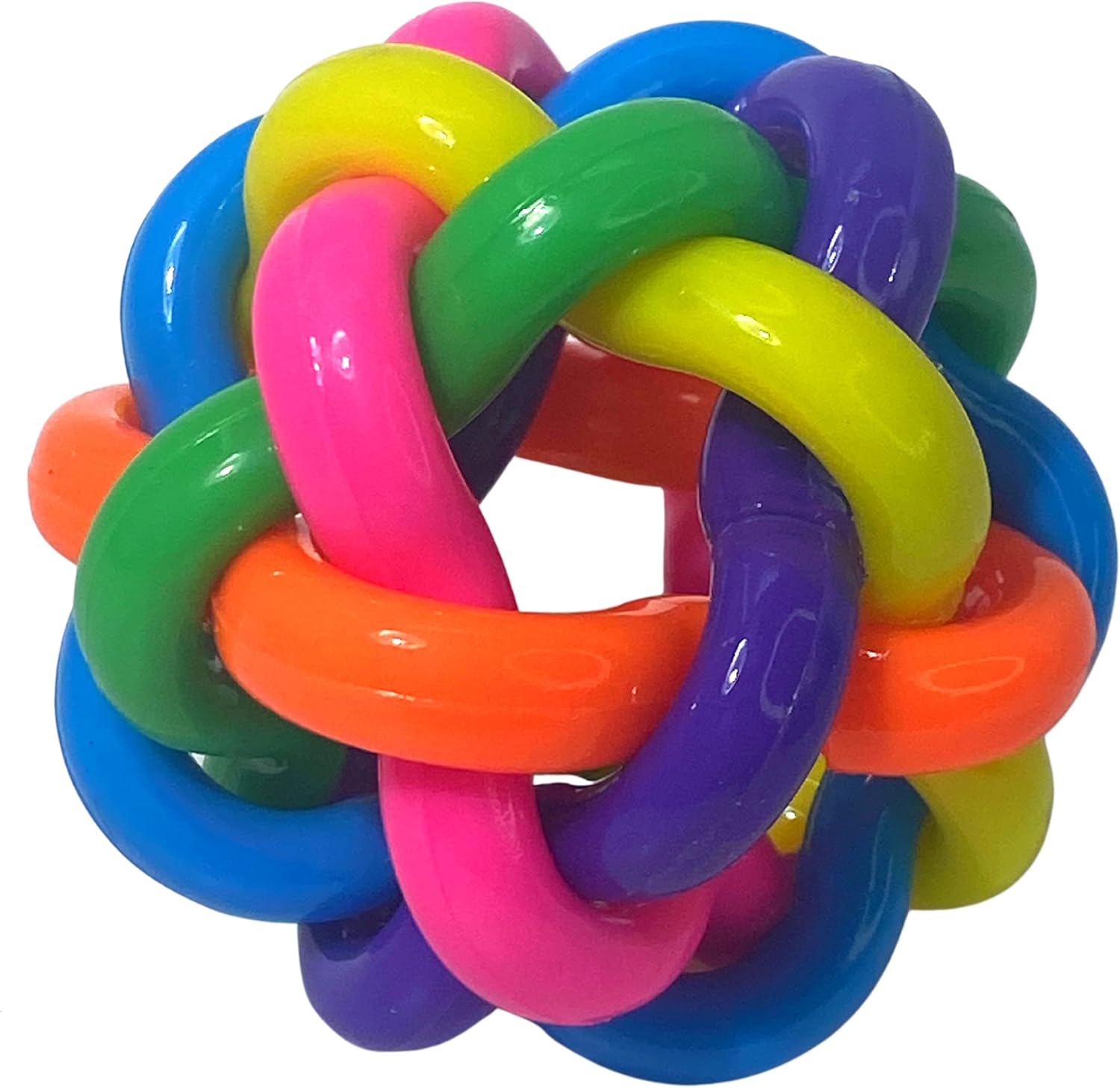 Bonka Bird Toys 2013 Pk1 3 Inch Wibbly Ball Colorful