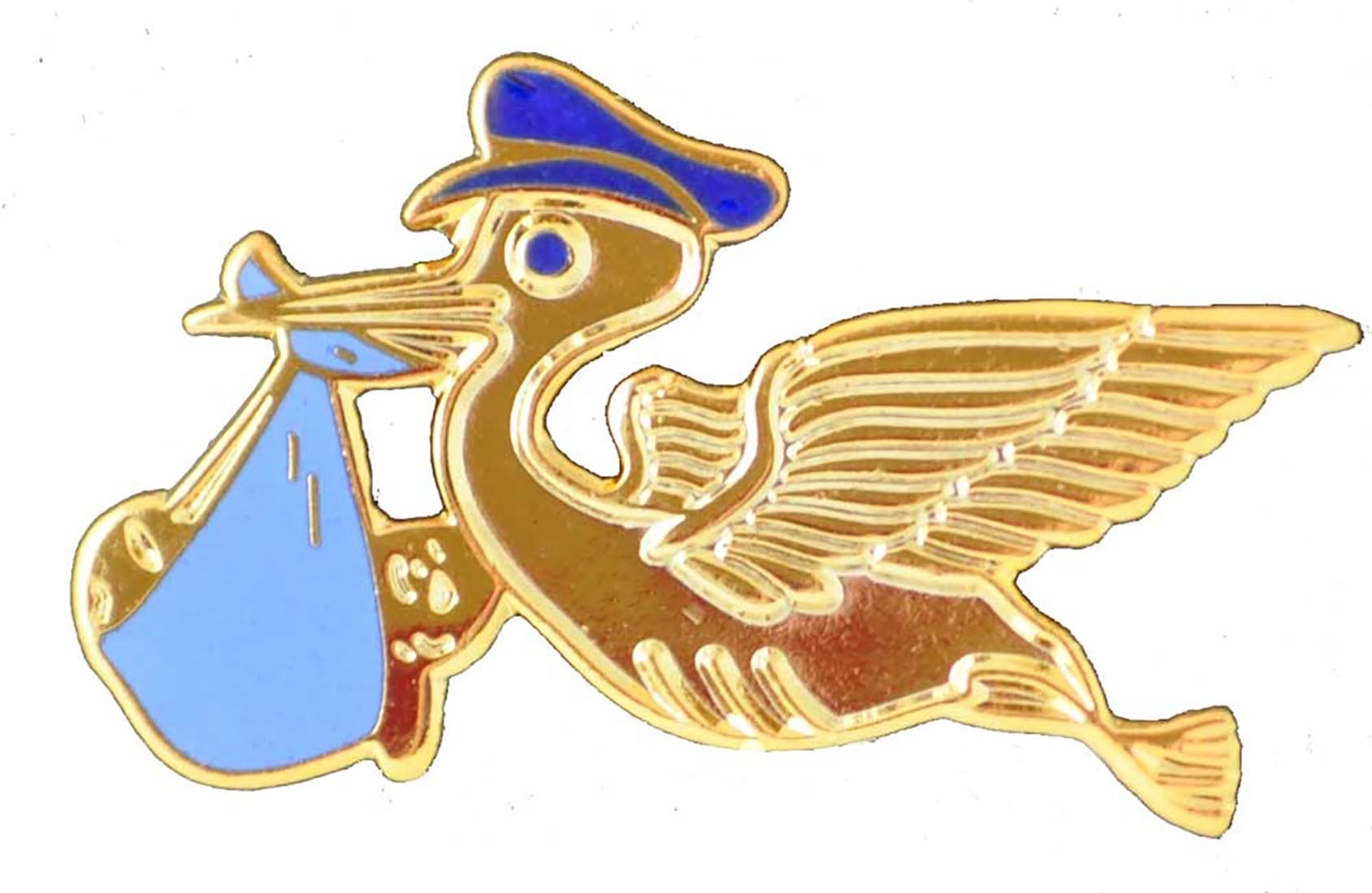 Blue Stork Pins - 10 count