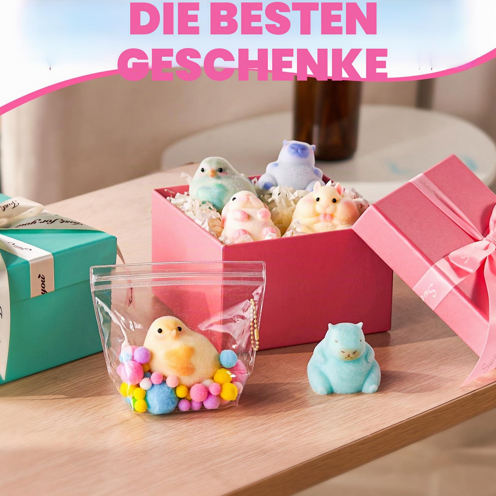 LET'S RESIN Squishy Selber Machen Set, 300g Squishy Maker