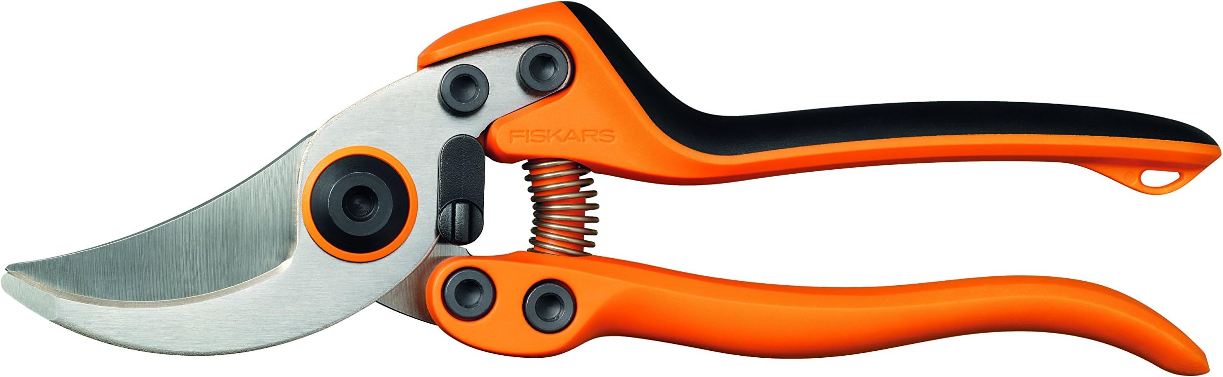 Fiskars Gartenschere Bypass - Für Frische Äste Bis 15mm, SoftGrip Griffe